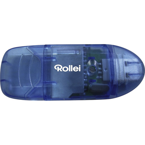 Rollei 4-in-1 Card Reader Синий устройство для чтения карт флэш-памяти