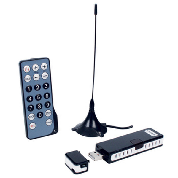 König DVB-T USB21B Black TV set-top box