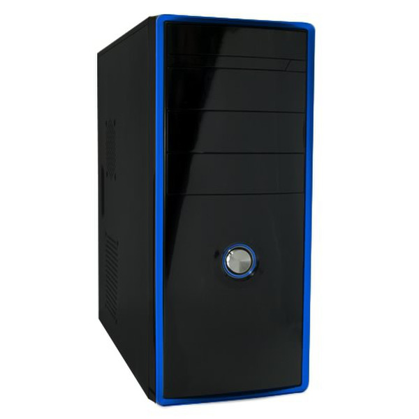 3GO 7400 Full-Tower 500Вт Черный, Синий системный блок