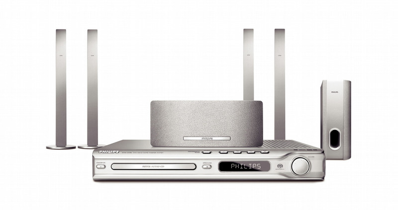 Philips HTS5310S Progressive Scan DVD/SACD Home Theater System 500Вт домашний кинотеатр