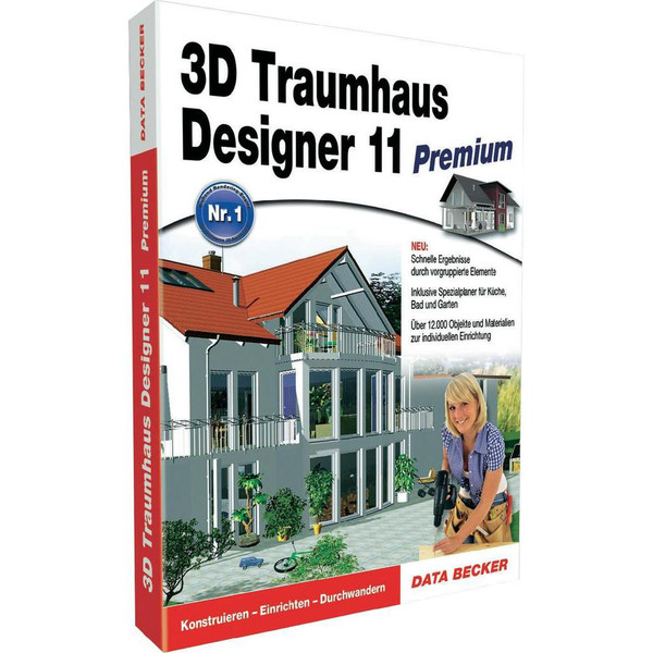 Data Becker 3D Traumhaus Designer 11 Premium