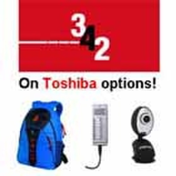 Toshiba 3-4-2 Web Pack - buy two options and get the third one free