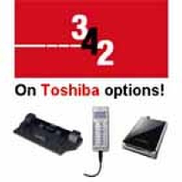 Toshiba 3-4-2 Tecra Business Pack - buy two options and get the third one free