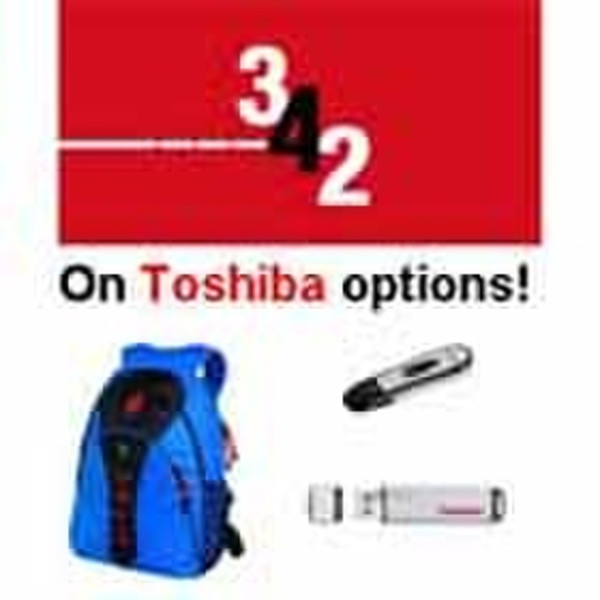 Toshiba 3-4-2 Mobile Pack - buy two options and get the third on free