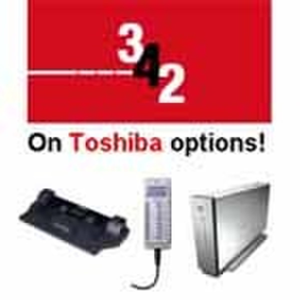 Toshiba 3-4-2 B2B Pack - buy two options and get the third one free