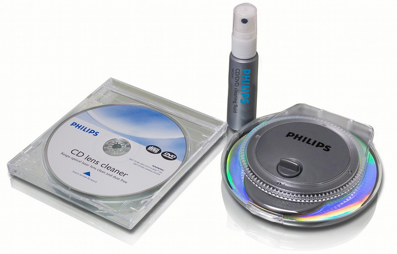 Philips SAC2550 CD and DVD Complete cleaning system disinfecting wipes