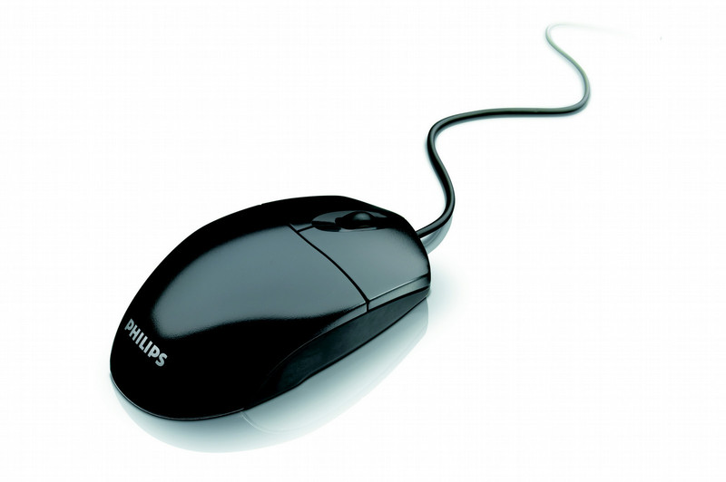 Philips SPM2600BC/97 USB Оптический 800dpi Черный компьютерная мышь