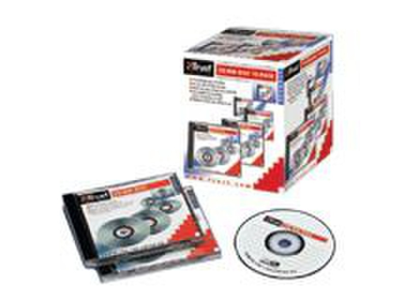 Trust CD-RW Disc, 10-pack CD-RW 650MB 10pc(s)