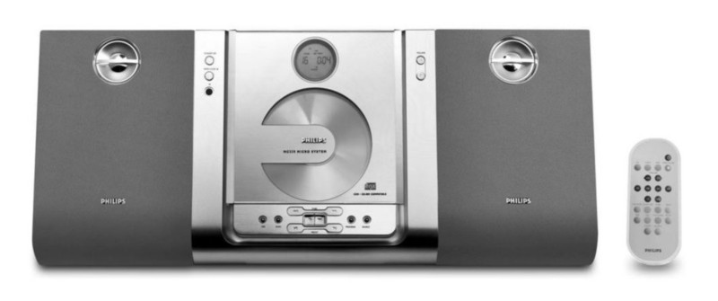 Philips MC230/05 10Вт Черный домашний музыкальный центр