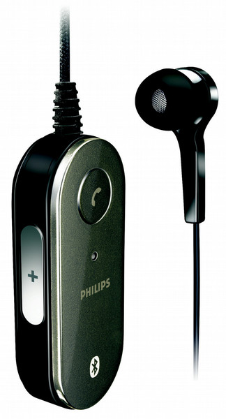 Philips SHB1300 Вкладыши Монофонический Bluetooth Черный, Серый гарнитура мобильного устройства