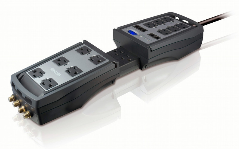 Philips SPP4302WA Expandable 16 outlets Surge protector