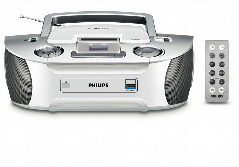 Philips AZ1836W MP3 CD Soundmachine