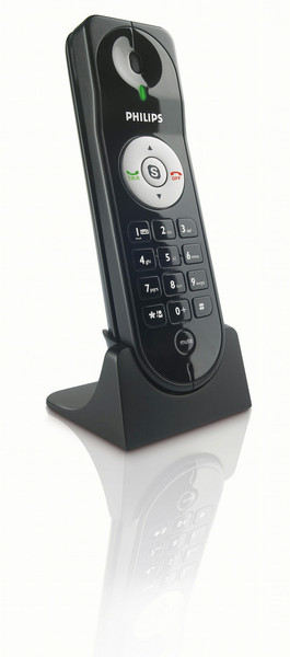 Philips VOIP0801B Беспроводная телефонная трубка Черный