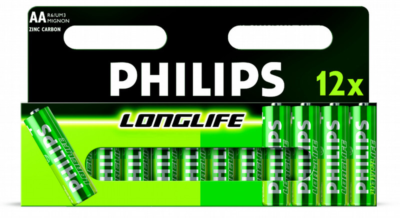 Philips LongLife Батарея R6-P12/01C