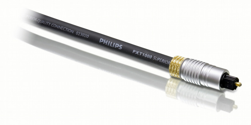 Philips SWA6302D/17 1.8м TOSLINK TOSLINK Черный аудио кабель