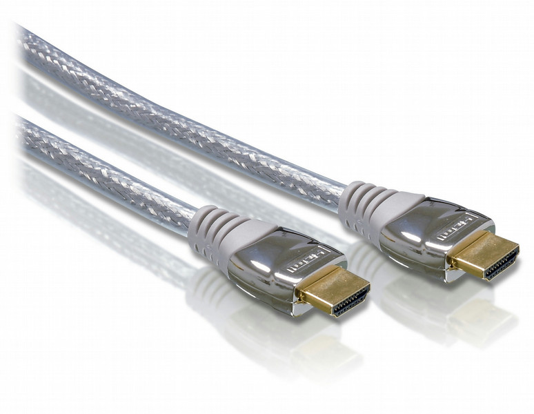 Philips SWV3533W 3 ft HDMI-HDMI Cable 0.9м HDMI HDMI Cеребряный HDMI кабель
