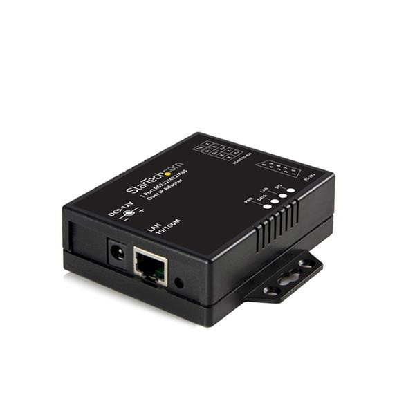 StarTech.com 1 Port-RS-232/422/485-Seriell über IP Ethernet Geräteserver - Serieller Adapter