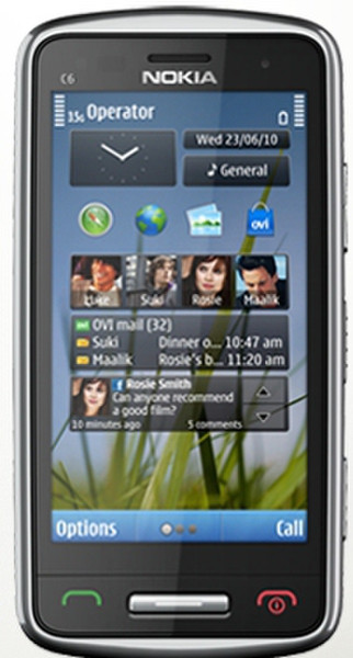 Nokia C6-01 Silber