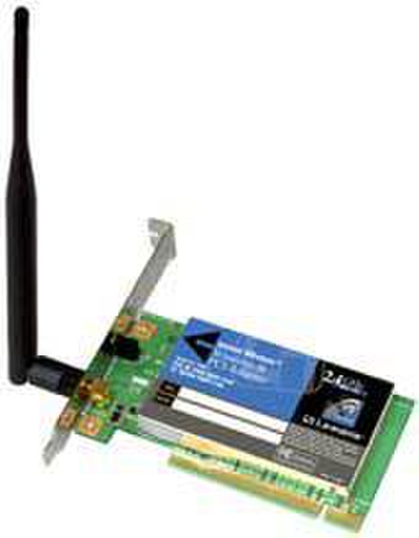 Linksys Wireless-B PCI Adapter for Europe 11Mbit/s networking card