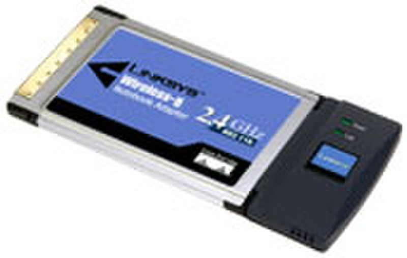 Linksys Wireless-B Notebook Adapter for Europe 11Mbit/s networking card