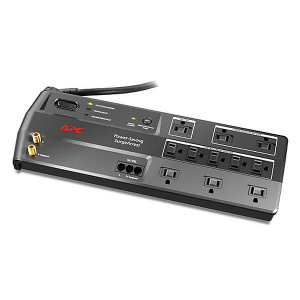 APC P11GTV 11AC outlet(s) 120V 1.83m Black surge protector