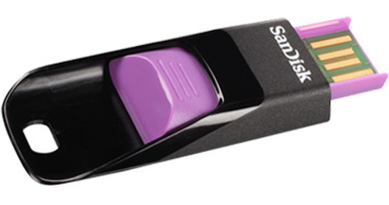Sandisk Cruzer Edge 8GB 8GB USB 2.0 Typ A Schwarz, Violett USB-Stick