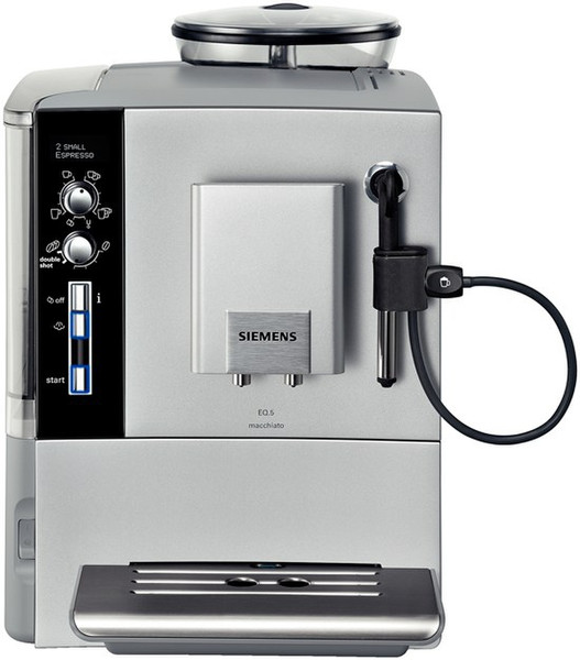 Siemens TE503501DE Espresso machine 1.7л 1чашек Cеребряный кофеварка