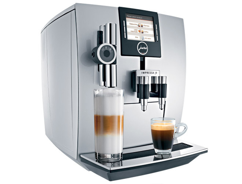 Jura IMPRESSA J9 One Touch TFT Espresso machine 2.1л Cеребряный