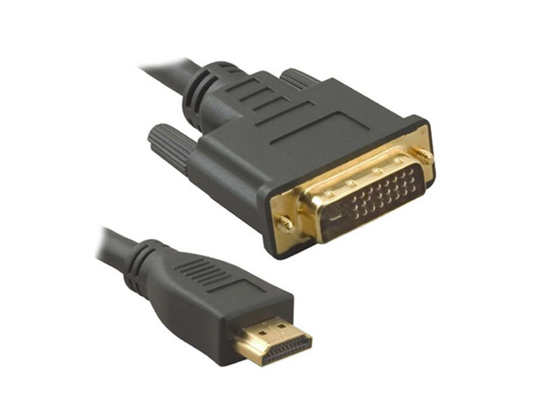 Adj Monitor Cable, DVI (18+1) - HDMI, M/M 5 m video cable adapter