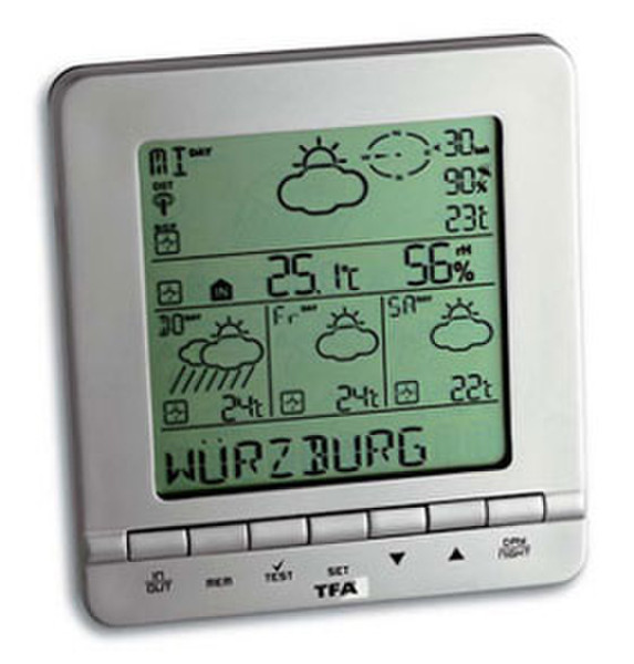 TFA 35.1088 Silber Wetterstation