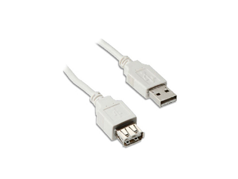 Adj 11.99.8961 3м USB A USB A Белый кабель USB