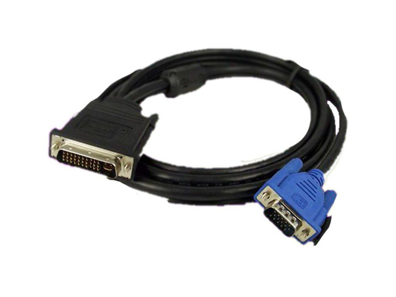 Adj DVI Cable, DVI (18+5) - HD15, M/M 5 m video cable adapter