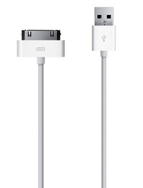 Apple MA591E/B Weiß USB Kabel
