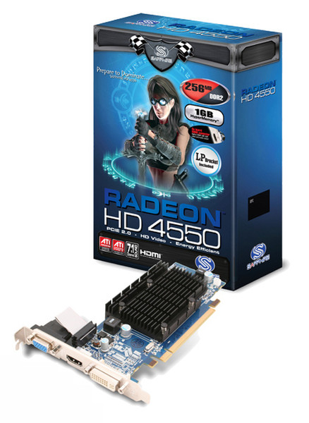 Sapphire Radeon HD 4550 GDDR2 graphics card