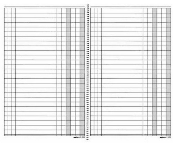 Edipro E4029 accounting form/book