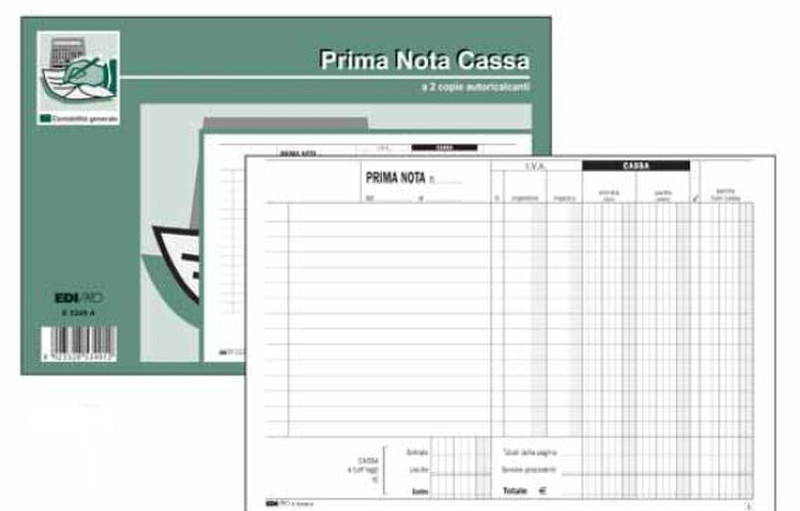 Edipro E5349A accounting form/book