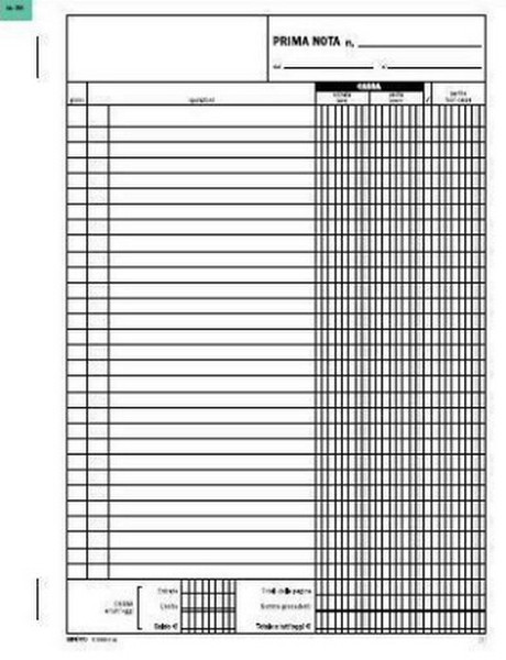 Edipro E5359A accounting form/book