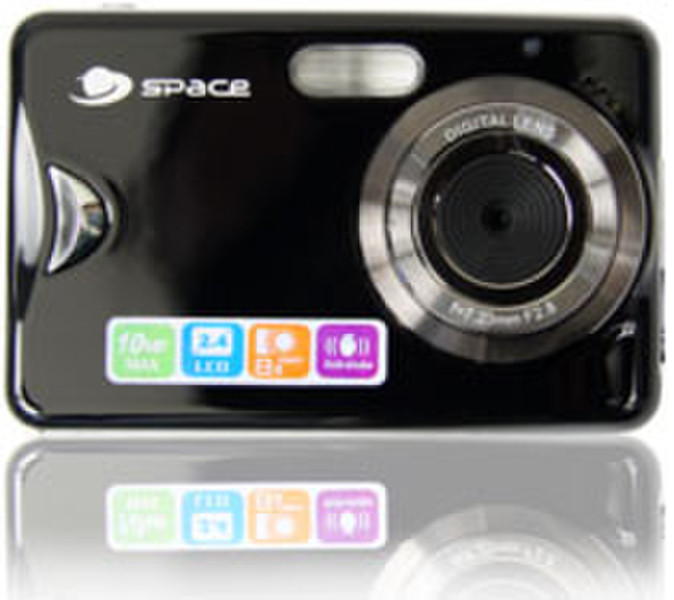 Space LiveShot 5 Touch 12МП CMOS 4000 x 3000пикселей Черный