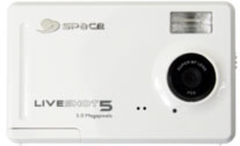 Space LiveShot 5 10МП CMOS 3648 x 2736пикселей Белый