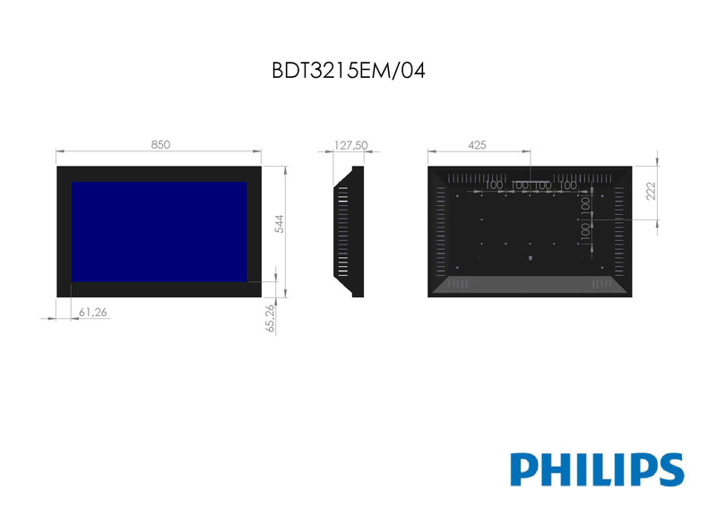 Philips LCD monitor BDT3215EM/04