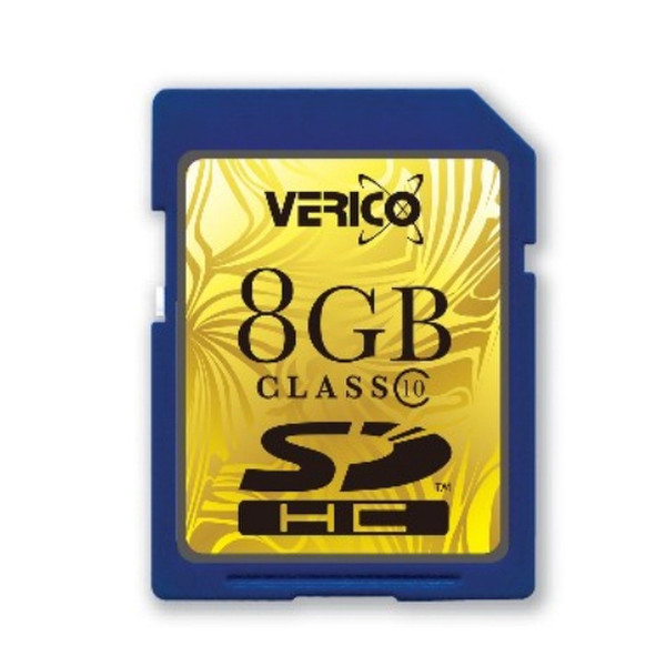 Verico 8GB SDHC 8ГБ Синий USB флеш накопитель