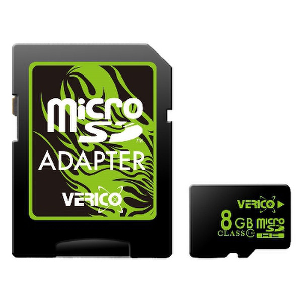 Verico 8GB Micro SDHC 8GB MicroSDHC Speicherkarte
