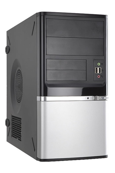 In Win Z638 Mini-Tower 350W Black,Silver computer case