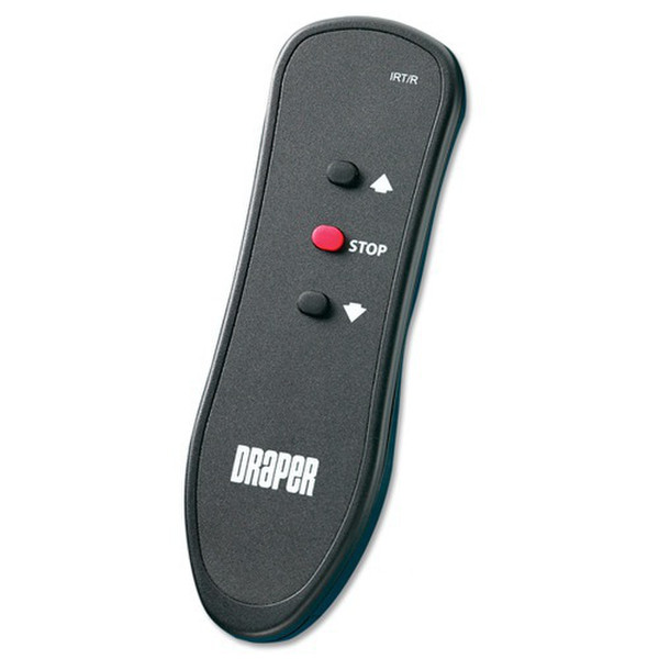 Draper Infrared Remote Transmitter IR Wireless press buttons Black remote control