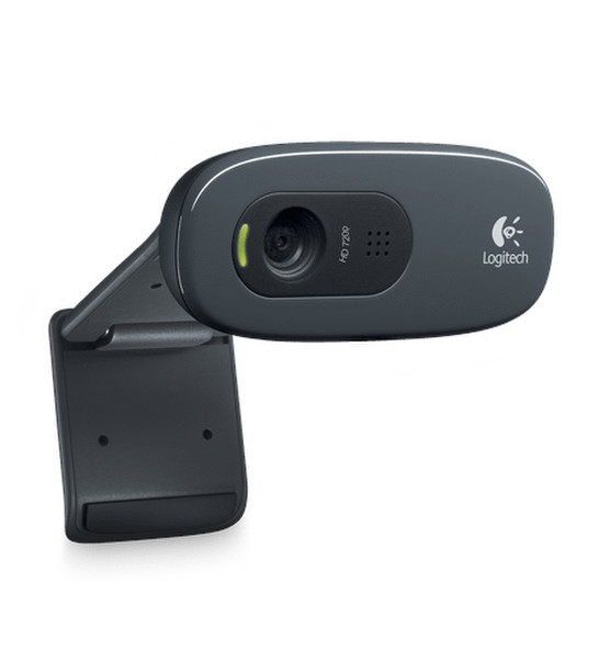 Logitech C270 3MP 1280 x 720Pixel USB 2.0 Schwarz, Grau Webcam