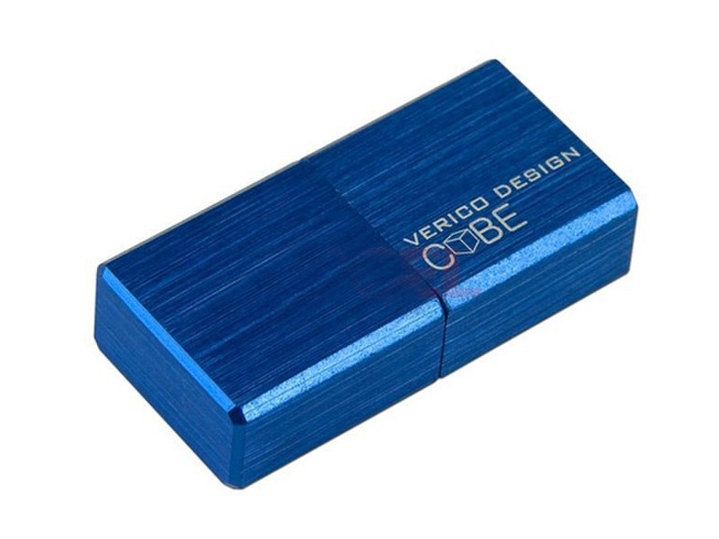 Verico 8GB USB 2.0 Cube 8GB USB 2.0 Typ A Blau USB-Stick