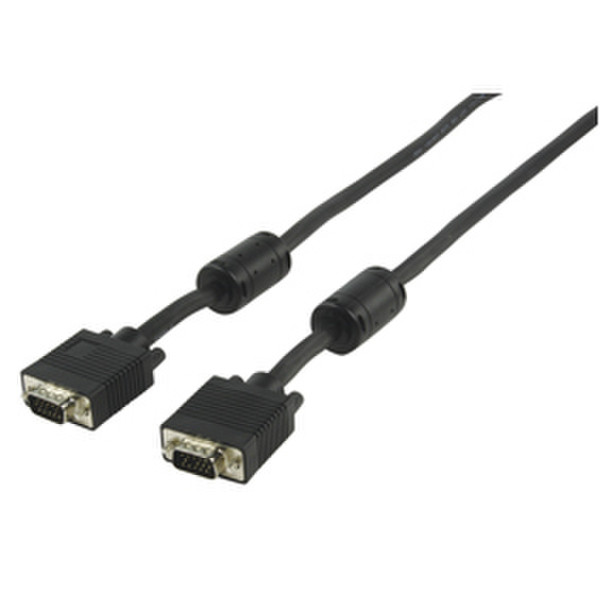Valueline CABLE-177-15 15м VGA (D-Sub) Черный VGA кабель