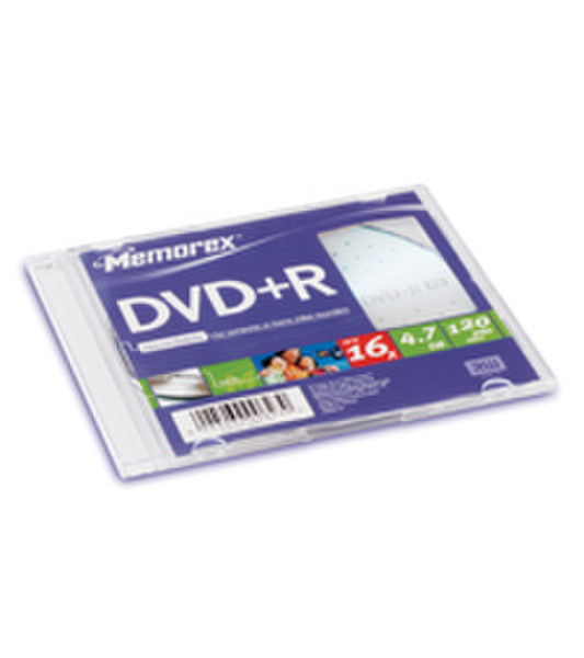 Memorex 16x DVD+R 4.7GB 4.7GB DVD+R 1Stück(e)