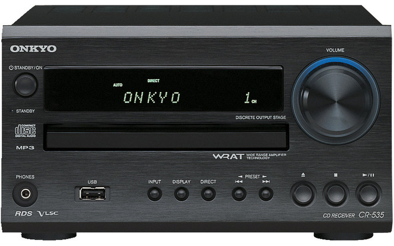 ONKYO CS-535 Personal CD player Schwarz CD-Spieler