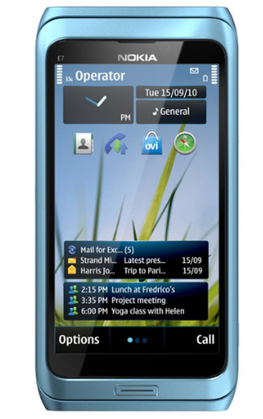 Nokia E7-00 Синий